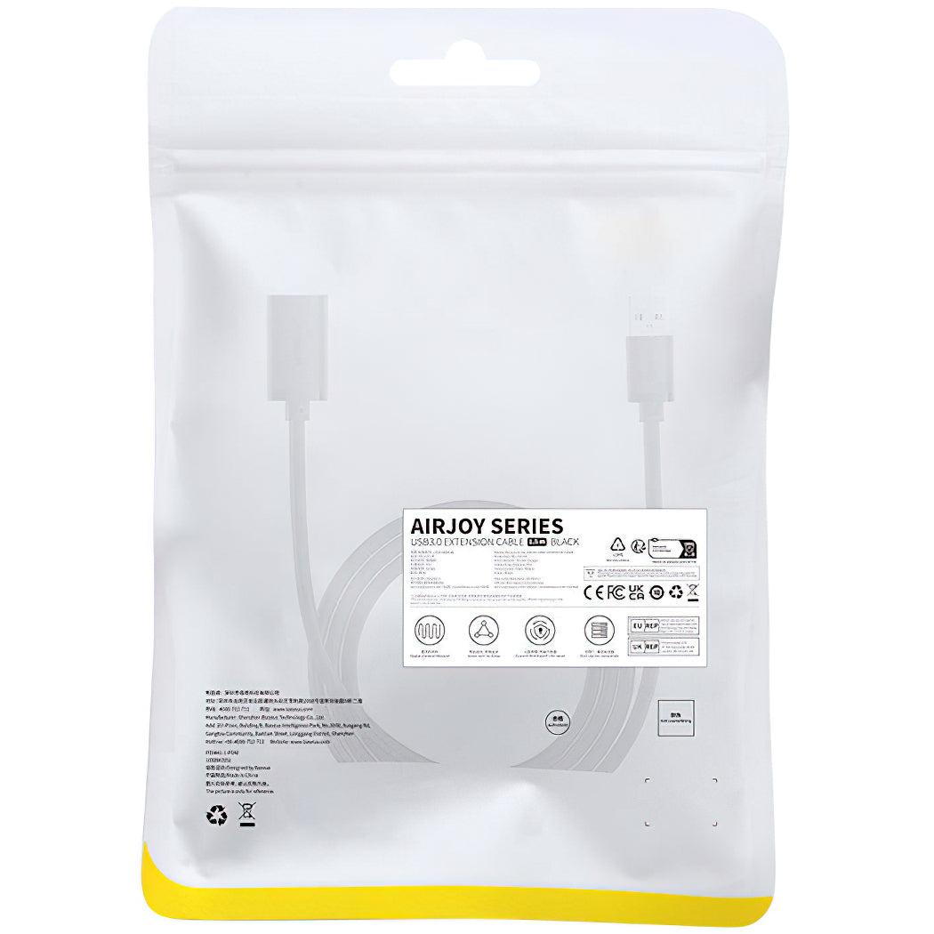 Produžni kabel USB 3.0 Baseus AirJoy Series, 1.5m, Crni B00631103111-02