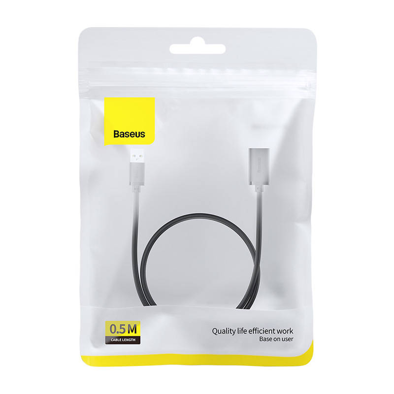 Produžni kabel USB 3.0 Baseus AirJoy Series, 0.5m, Crni B00631103111-01
