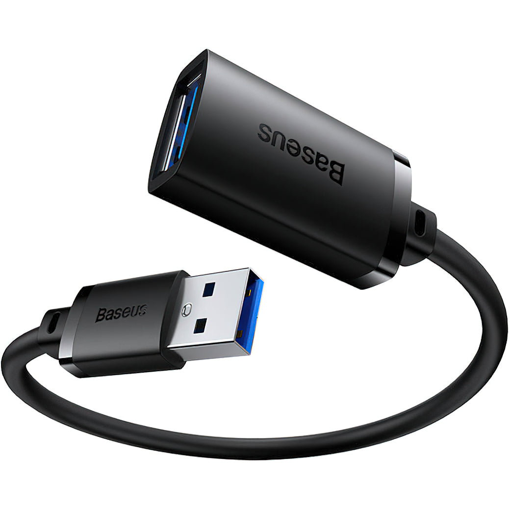 Produžni kabel USB 3.0 Baseus AirJoy Series, 1m, Crni B00631103111-00