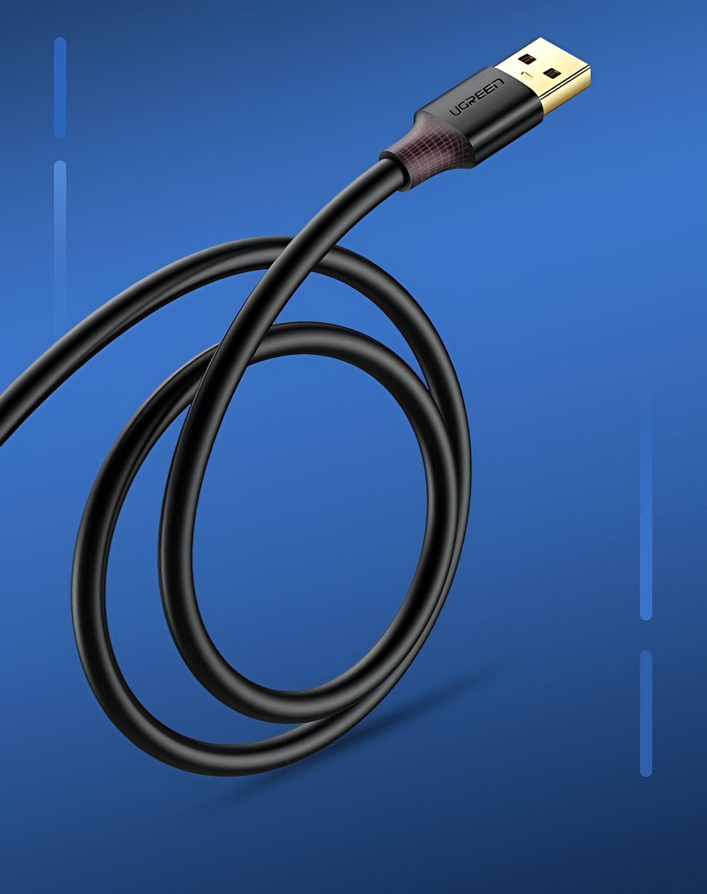 Produžni kabel USB 3.0 UGREEN US129, 2m, Crni