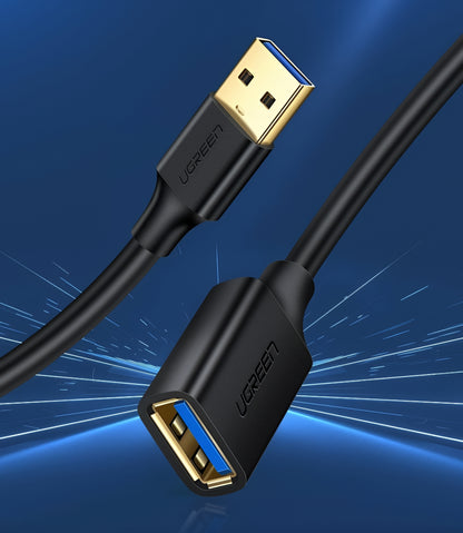 Produžni kabel USB 3.0 UGREEN US129, 2m, Crni