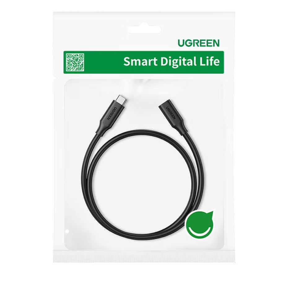 Produžni kabel USB-C UGREEN US353, 1m, Crni