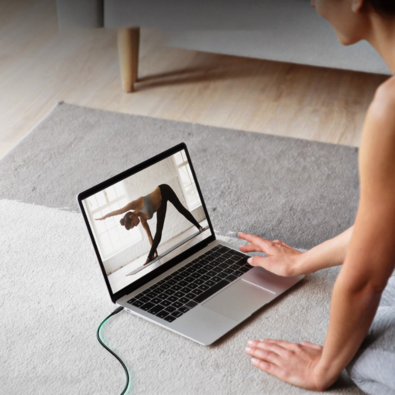 Produžni kabel USB-C UGREEN US353, 1m, Crni