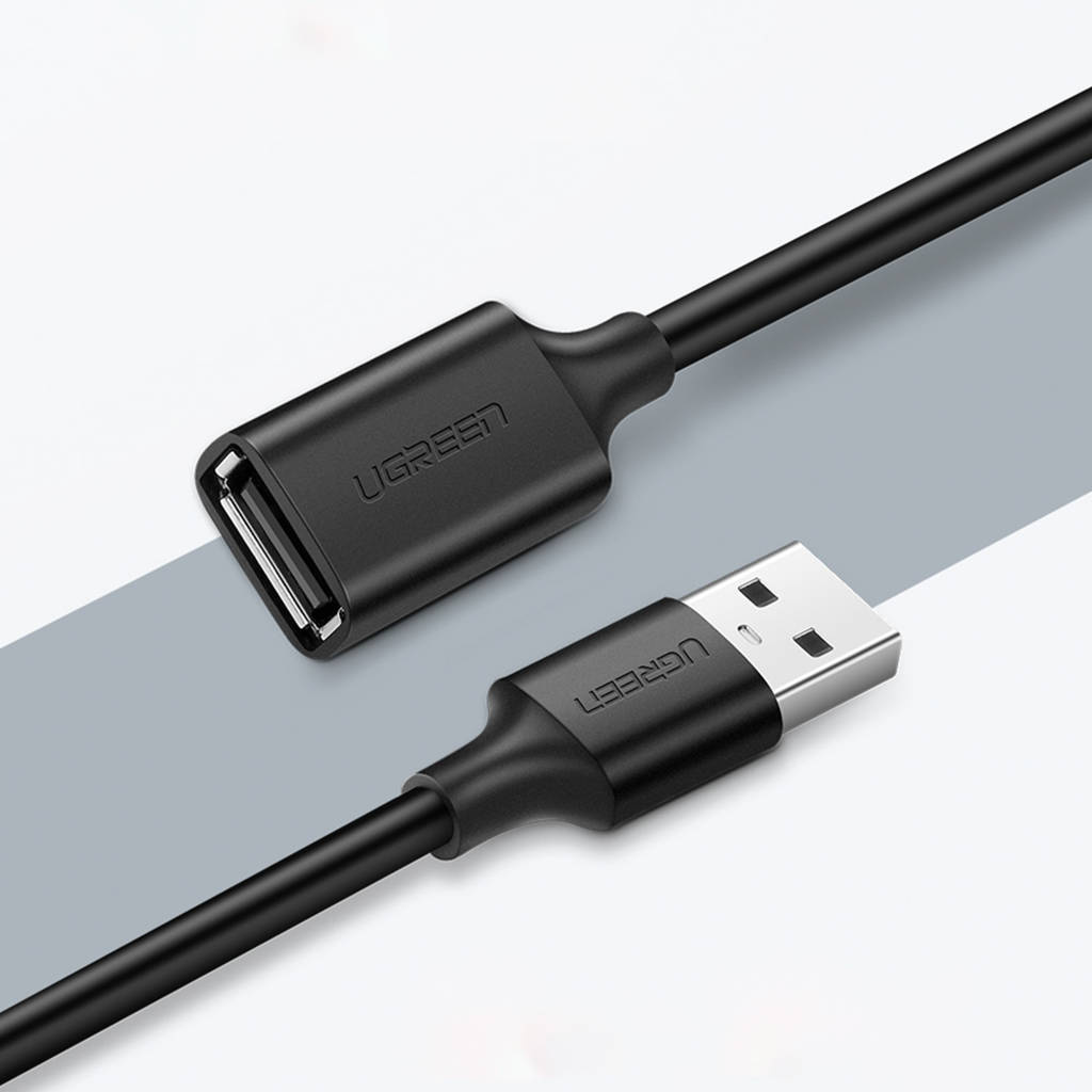 USB produžni kabel UGREEN US103, 3m, Crni