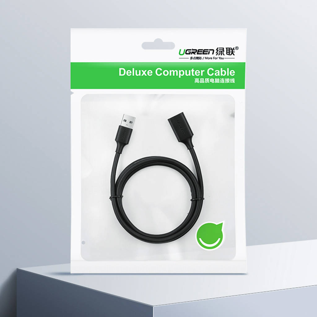 USB produžni kabel UGREEN US103, 3m, Crni