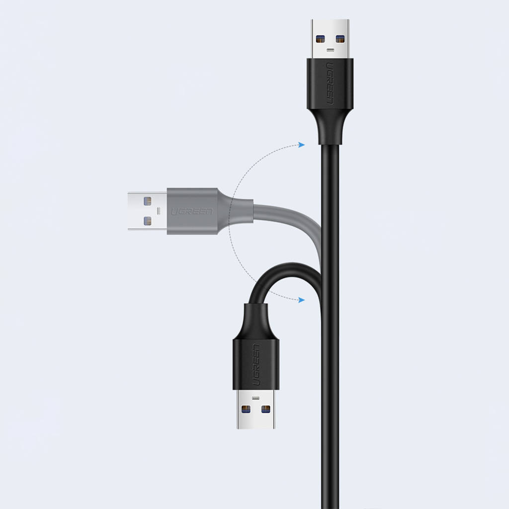 USB produžni kabel UGREEN US103, 3m, Crni