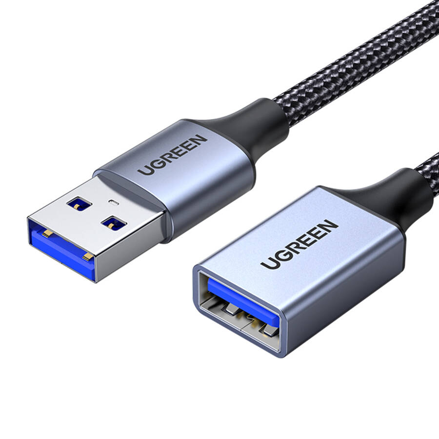 USB 3.0 produžni kabel UGREEN US115, 1m, sivi