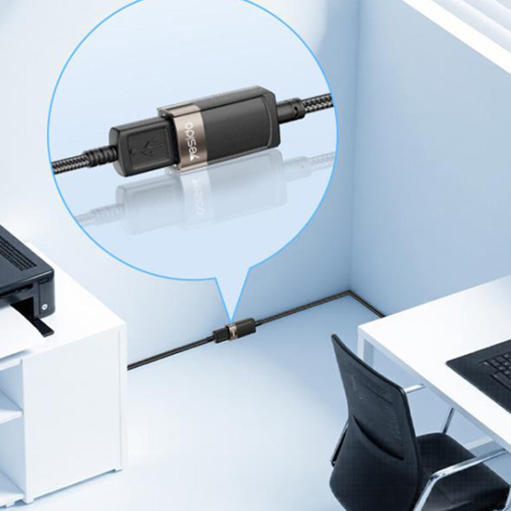 Produžni kabel USB Yesido GS26, 1.5m, Sivi