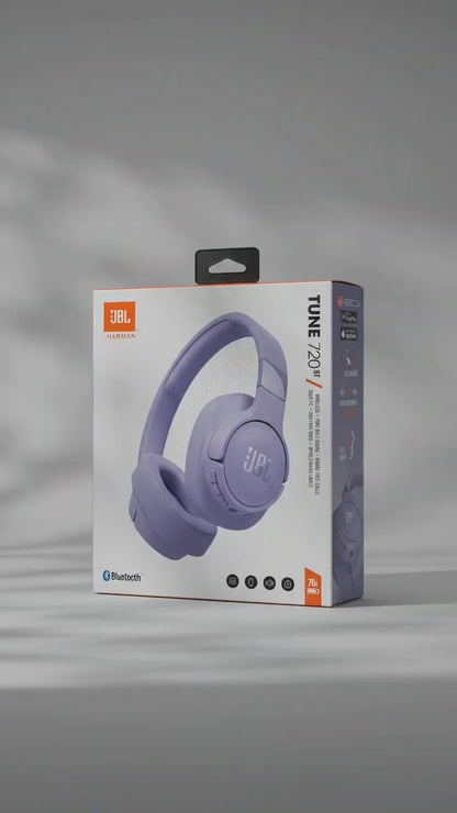 Handsfree Bluetooth JBL Tune 720BT, MultiPoint, A2DP, Ljubičasta JBLT720BTPUR