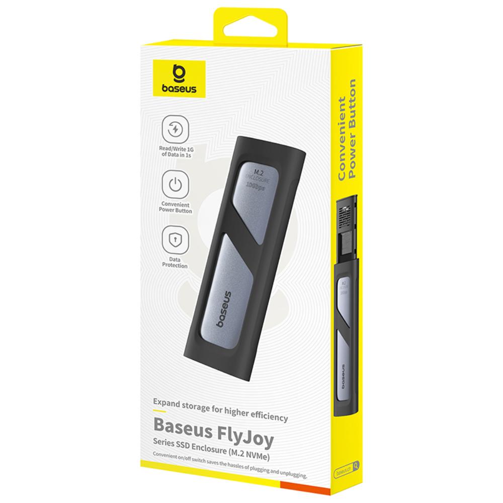Rack Baseus FlyJoy Series za SSD M.2 NVMe, Sivi B00760600811-01
