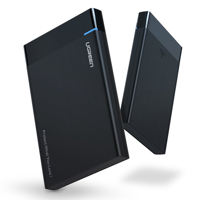 Rack UGREEN US221 za HDD / SSD SATA 2.5inch, USB 3.2, Crni