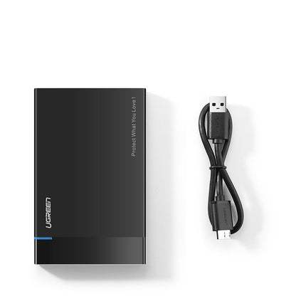 Rack UGREEN US221 za HDD / SSD SATA 2.5inch, USB 3.2, Crni