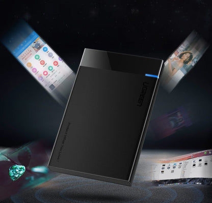 Rack UGREEN US221 za HDD / SSD SATA 2.5inch, USB 3.2, Crni