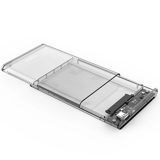 Rack Orico 2139C3 za HDD / SSD SATA 2.5 inča, USB-C, Prozirno