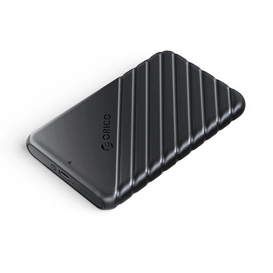 Rack Orico 25PW1C-C3 za HDD / SSD SATA 2.5 inča, USB-C, Crna