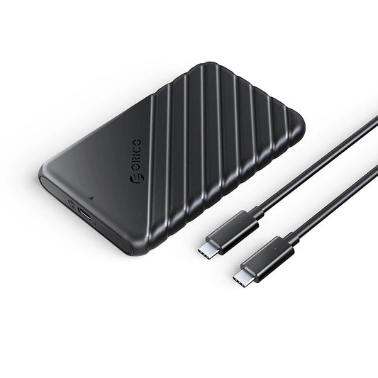Rack Orico 25PW1C-C3 za HDD / SSD SATA 2.5 inča, USB-C, Crna