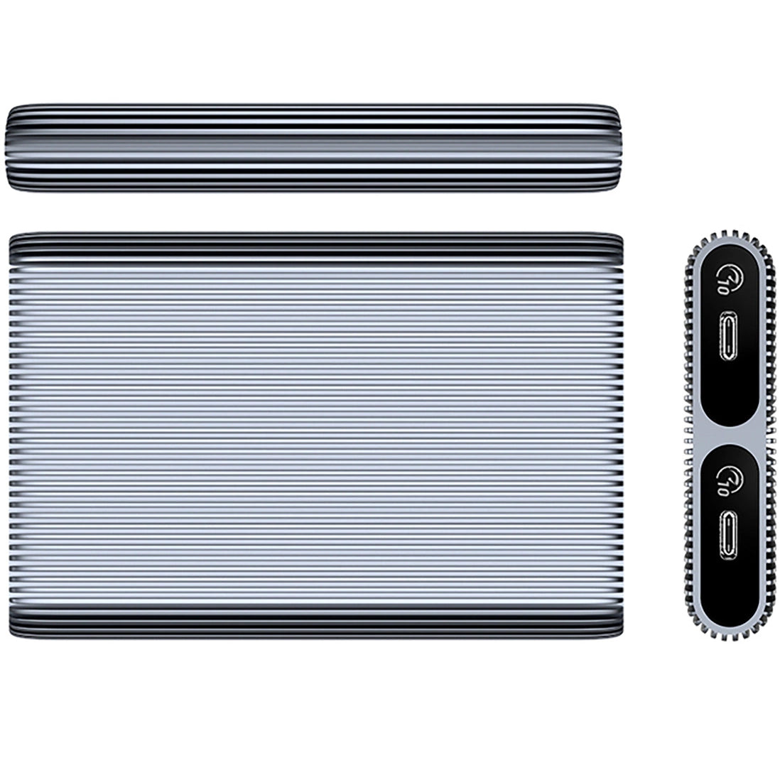 Rack Orico AM2C3-2N Dual Disk za SSD M.2 NVMe, Siva