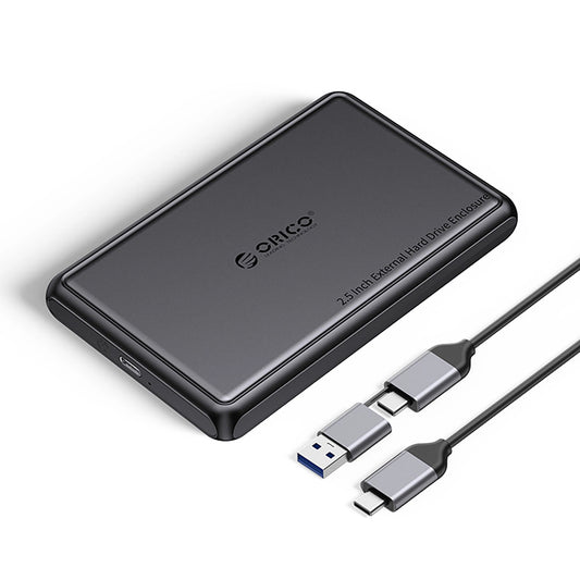Rack Orico DDL25-C3 za HDD / SSD SATA 2.5 inča, USB-C, Crna
