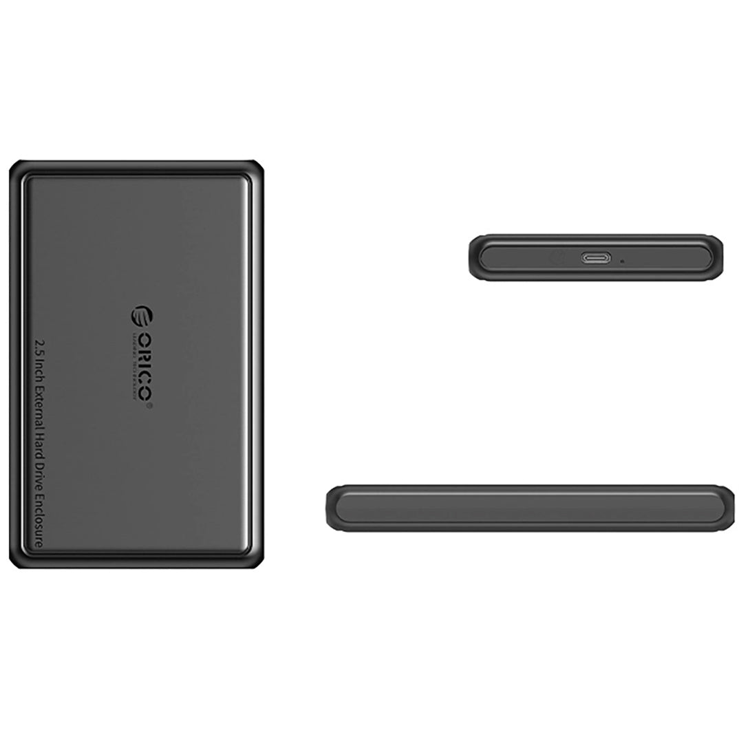 Rack Orico DDL25-C3 za HDD / SSD SATA 2.5 inča, USB-C, Crna