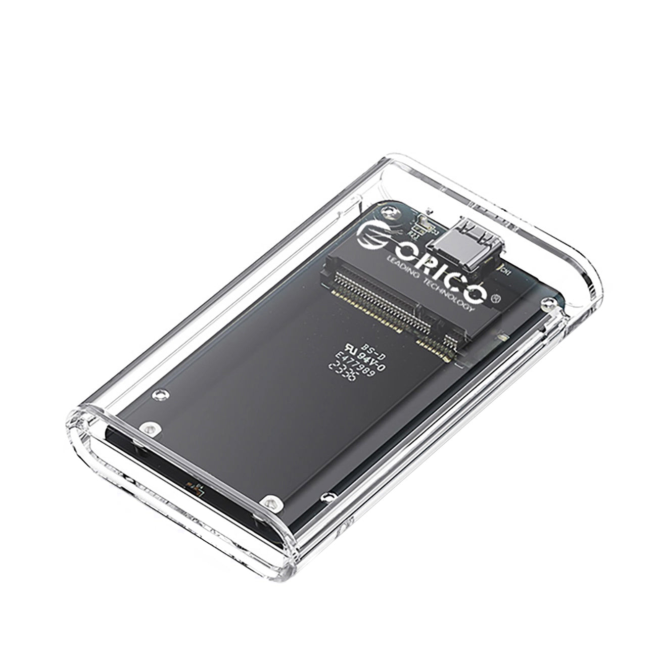 Rack Orico TC10-MS za SSD mSATA, Prozirno