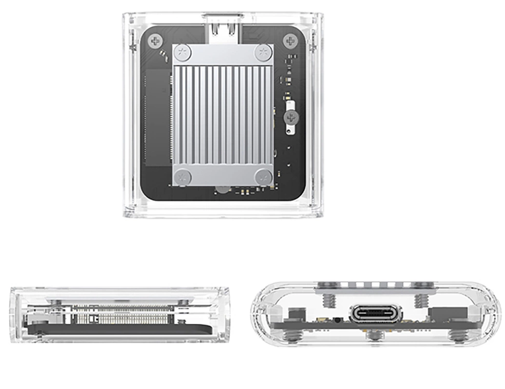 Rack Orico TC20-M2-10G za SSD M.2 NVMe 2230, Prozirno