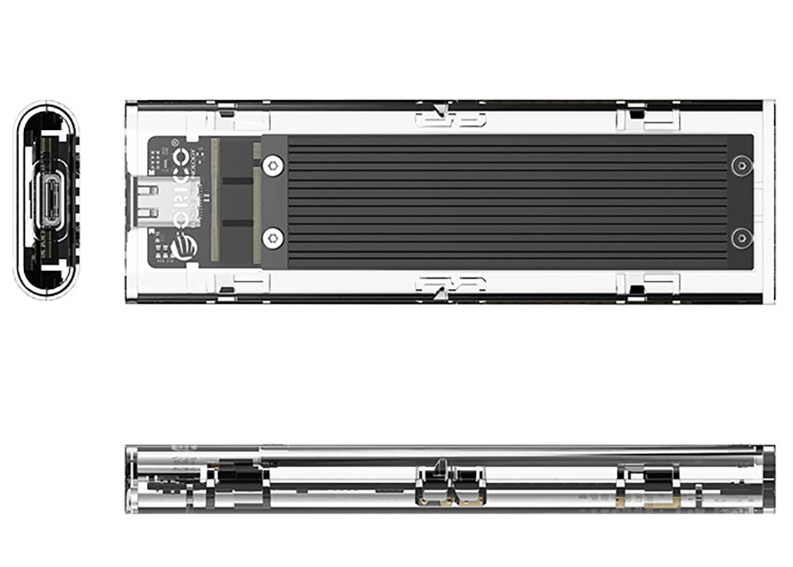 Rack Orico TCM2-C3 za SSD M.2 NVMe, Crna