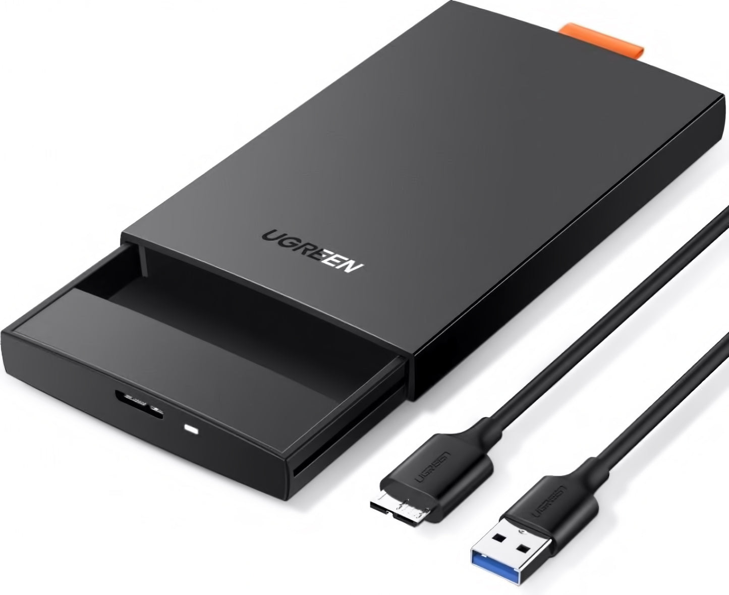 Nosilac UGREEN CM237 za HDD / SSD SATA 2.5 inča, USB 3.0, Crni