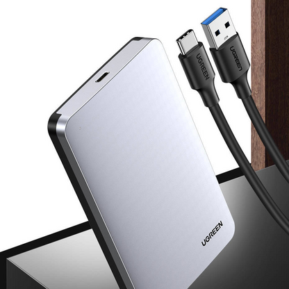 Rack UGREEN CM300 za HDD / SSD SATA 2.5inch, USB 3.1, Sivi