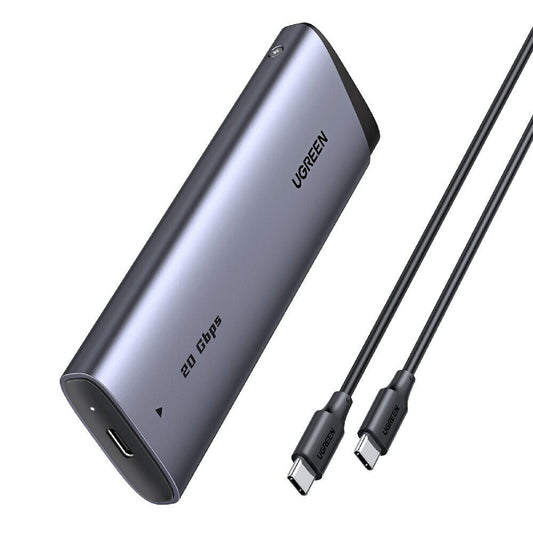 Rack UGREEN CM767 (55150) za SSD M.2 NVMe, Sivi