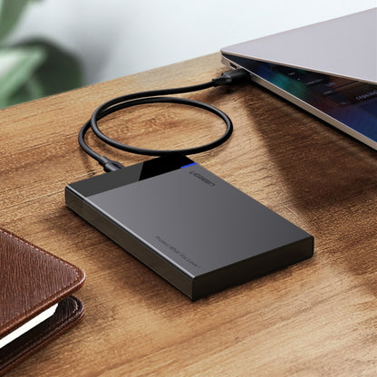 Rack UGREEN US221 za HDD / SSD SATA 2.5 inča, USB 3.0 / USB-C 3.1, Crni