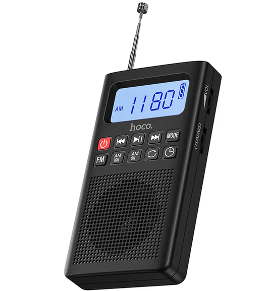 Prijenosni radio HOCO HI51, Crni