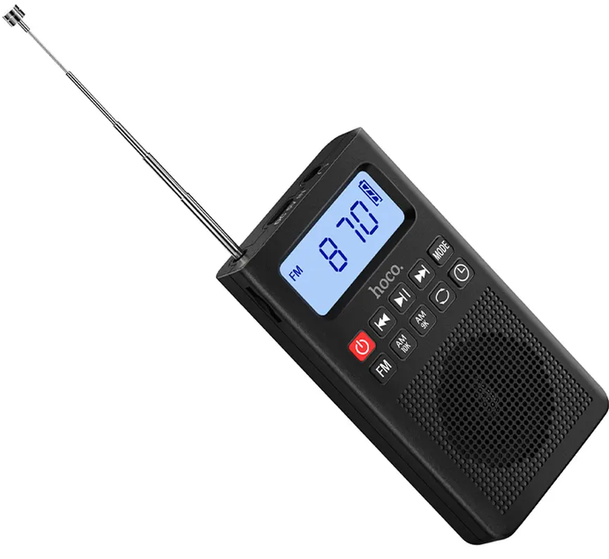 Prijenosni radio HOCO HI51, Crni
