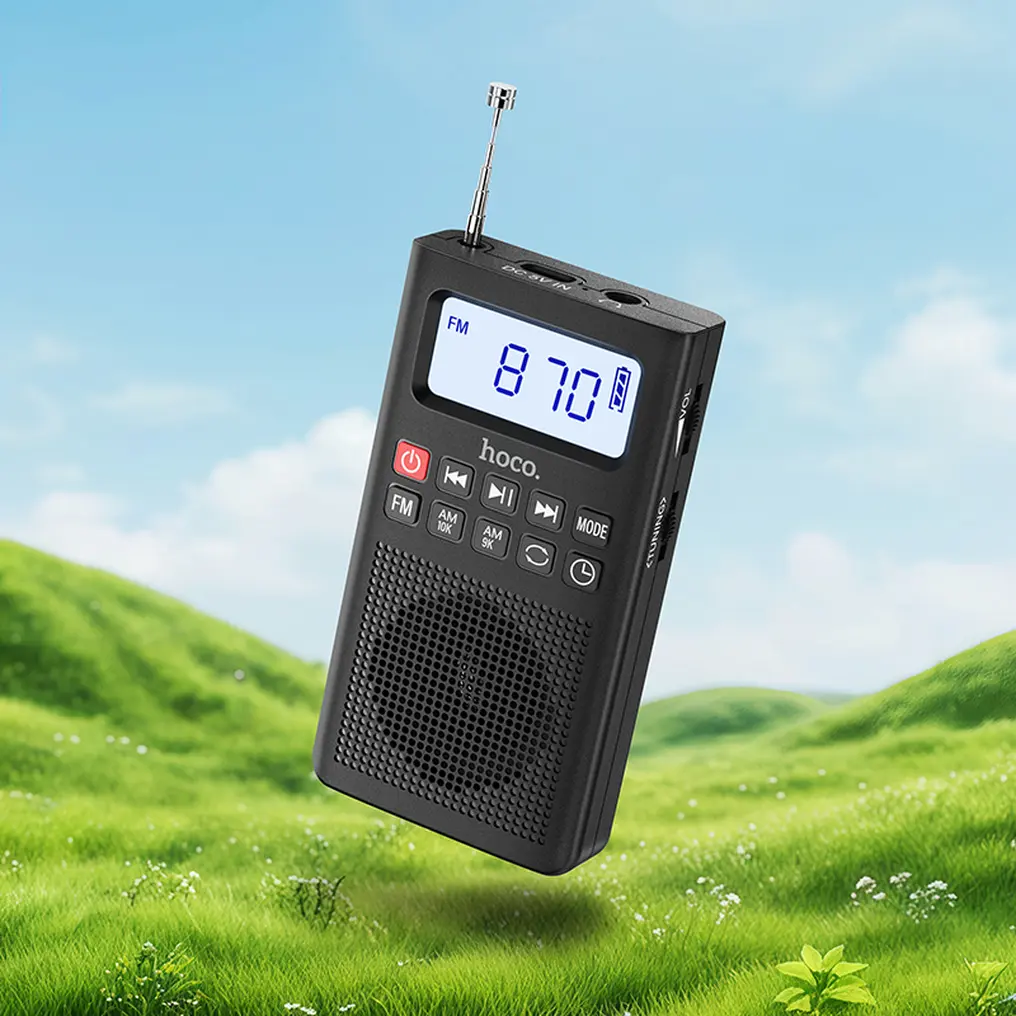 Prijenosni radio HOCO HI51, Crni