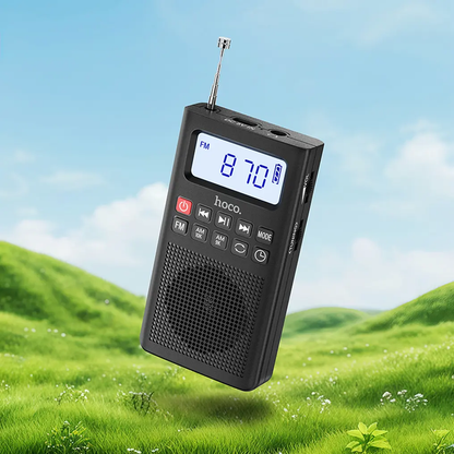 Prijenosni radio HOCO HI51, Crni