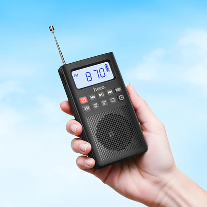 Prijenosni radio HOCO HI51, Crni