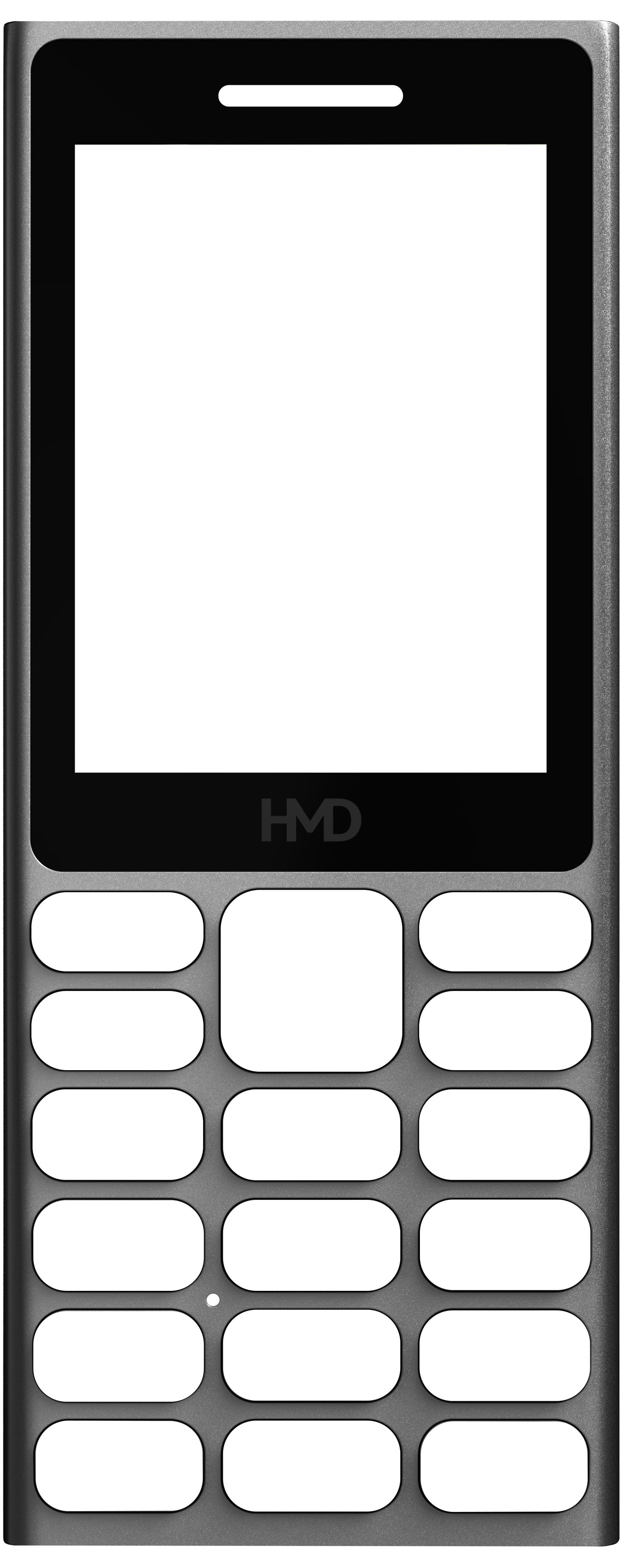 Prednji poklopac za HMD 110 4G, Titanij