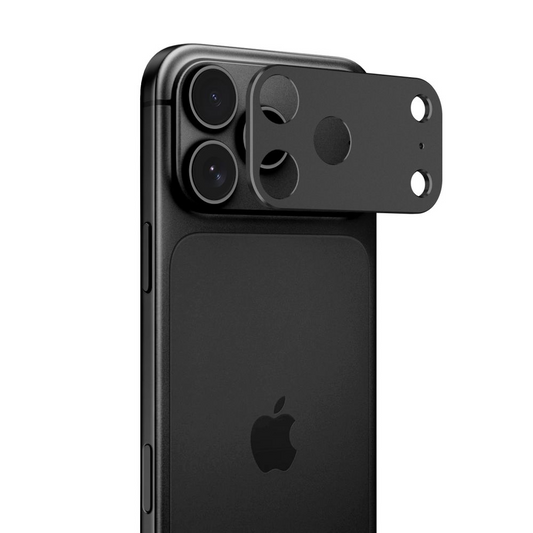Stražnji zaštitni okvir kamere Tech-Protect Camalloy Fit+ za Apple iPhone 18 Pro, aluminij, crna