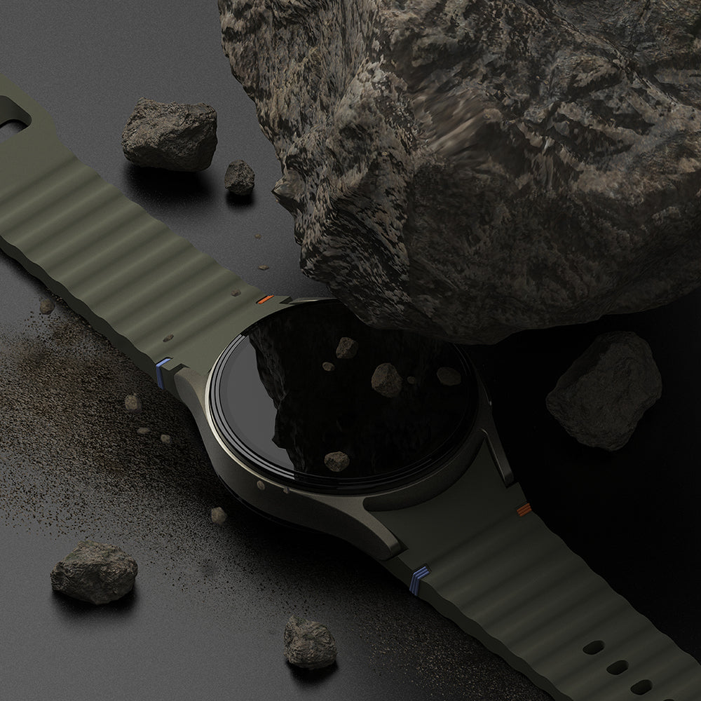 Okvir zaštite Ringke Premium Styling za Samsung Galaxy Watch7 44mm, Model 4, Crni