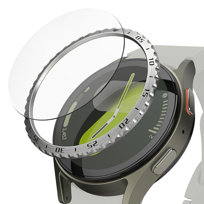 Okvir zaštite Ringke Styling za Samsung Galaxy Watch7 40mm, Model 5, Srebrni