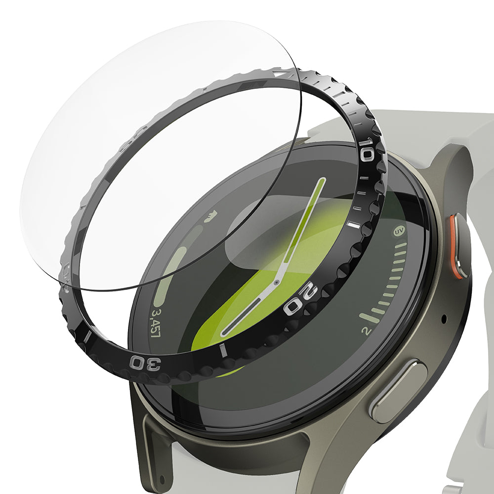 Okvir zaštite Ringke Styling za Samsung Galaxy Watch7 40mm, Model 6, Crni