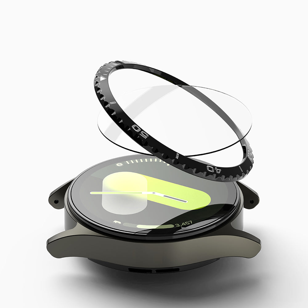 Okvir zaštite Ringke Styling za Samsung Galaxy Watch7 40mm, Model 6, Crni