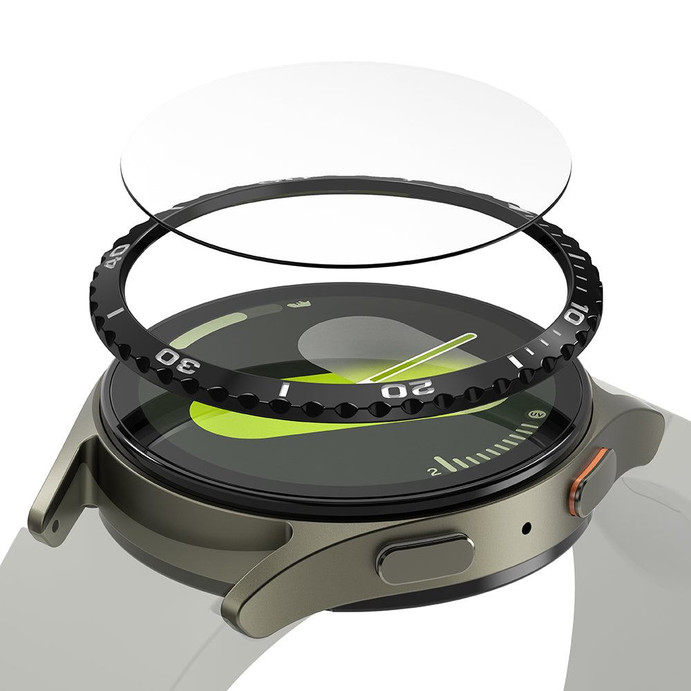 Okvir zaštite Ringke Styling za Samsung Galaxy Watch7 40mm, Model 6, Crni