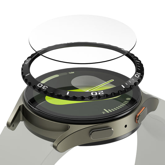 Okvir zaštite Ringke Styling za Samsung Galaxy Watch7 40mm, Model 6, Crni