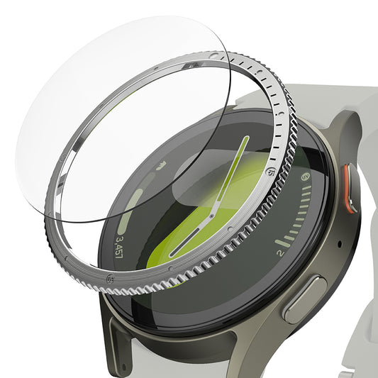 Okvir zaštite Ringke Styling za Samsung Galaxy Watch7 40mm, Model 7, Srebrni