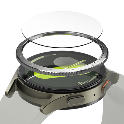 Okvir zaštite Ringke Styling za Samsung Galaxy Watch7 40mm, Model 7, Srebrni