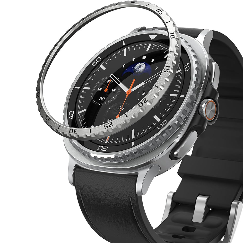 Okvir zaštite Ringke Inner Styling za Samsung Galaxy Watch8 Classic, Srebrni