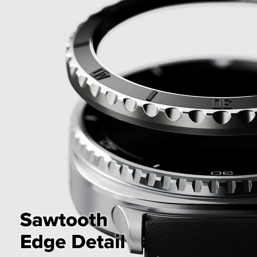 Okvir zaštite Ringke Premium Styling za Samsung Galaxy Watch8 Classic, Crni