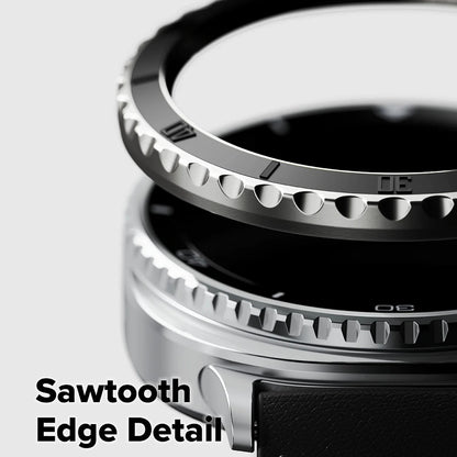 Okvir zaštite Ringke Premium Styling za Samsung Galaxy Watch8 Classic, Crni