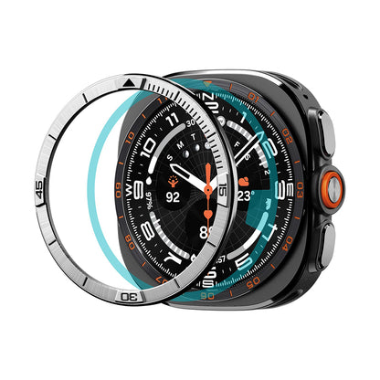 Zaštitni okvir Spigen Tune Pilot za Samsung Galaxy Watch Ultra2, Srebrni ACS11616