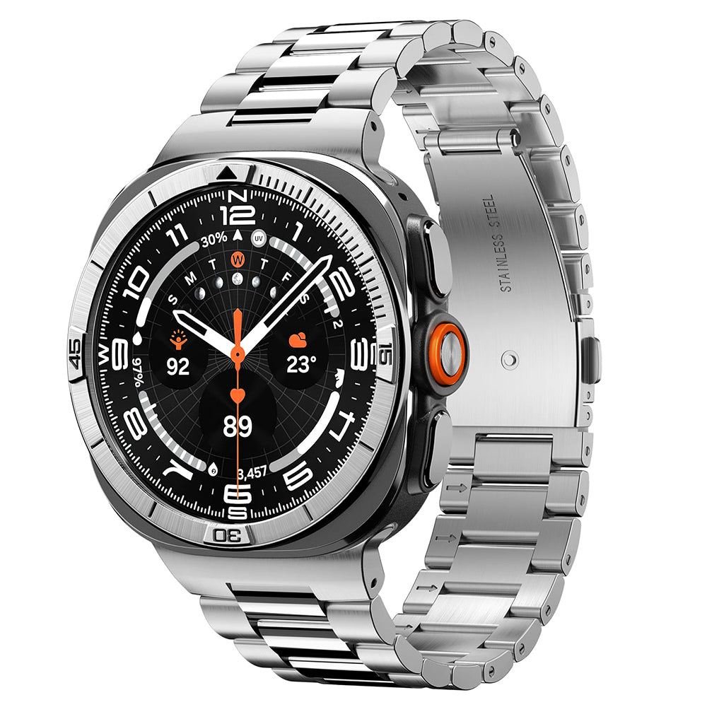 Zaštitni okvir Spigen Tune Pilot za Samsung Galaxy Watch Ultra2, Srebrni ACS11616